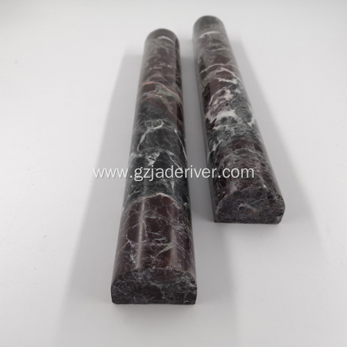 Marble black border design window sill